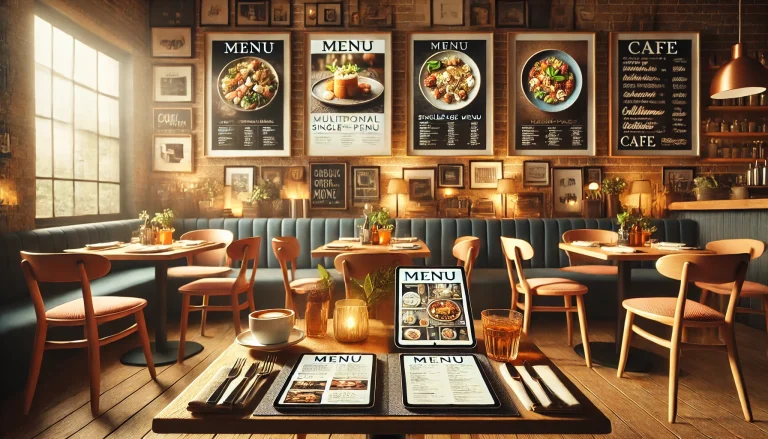 Exploring Various Restaurant Menu Styles